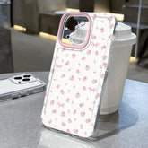 Clear Floral Phone Case